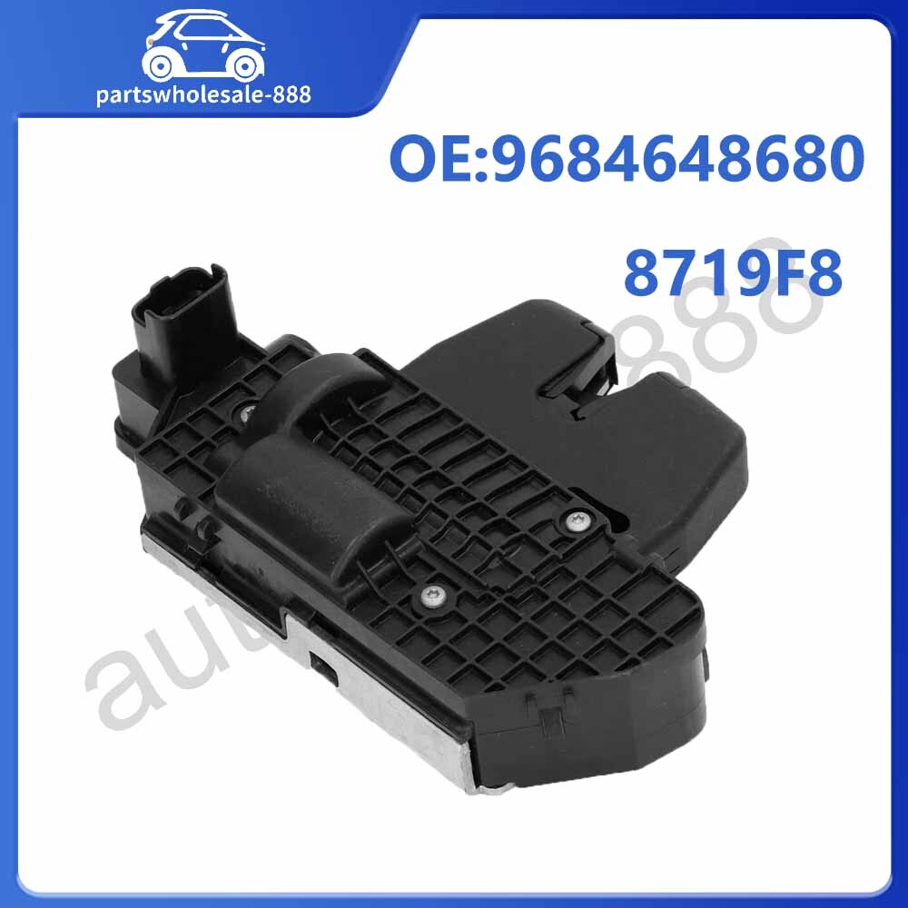 9684648680 8719F8 Tailgate Trunk Lock Actuator Mechanism Fit for Peugeot for Citroen