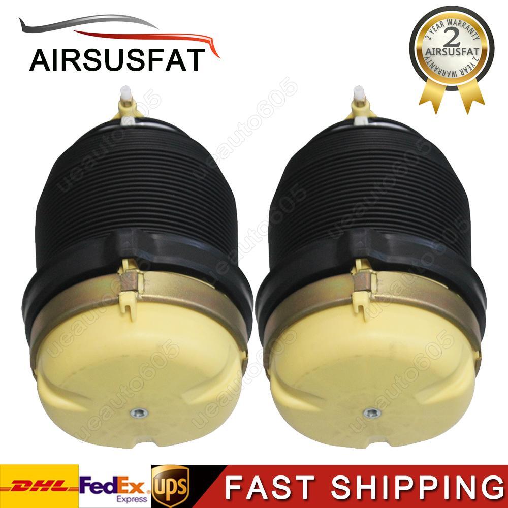 Pair Rear Air Suspension Spring Bags for Audi A6 4F C6 Allroad Quattro 2005-2011