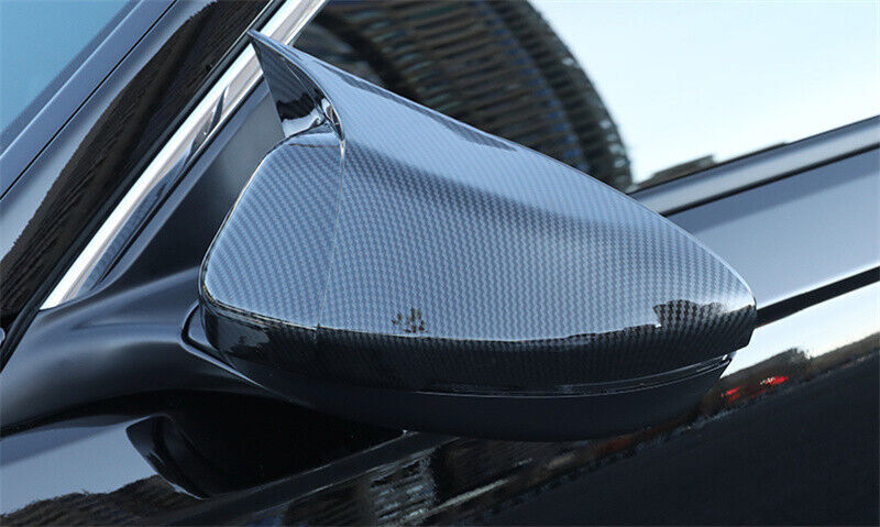 Carbon Fiber Style ABS Rearview Door Mirror Cover Fit for Honda Accord 2023-2024