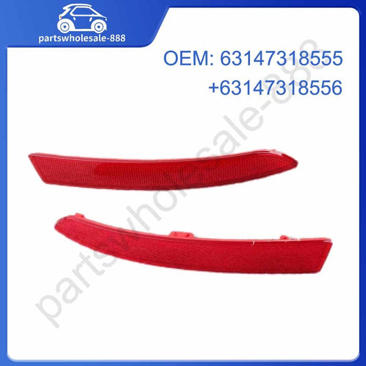 2-pack LHRH anti-collision noodle reflectors (Lemp) suitable for 2014 for BMW 5 Series 520d 520i