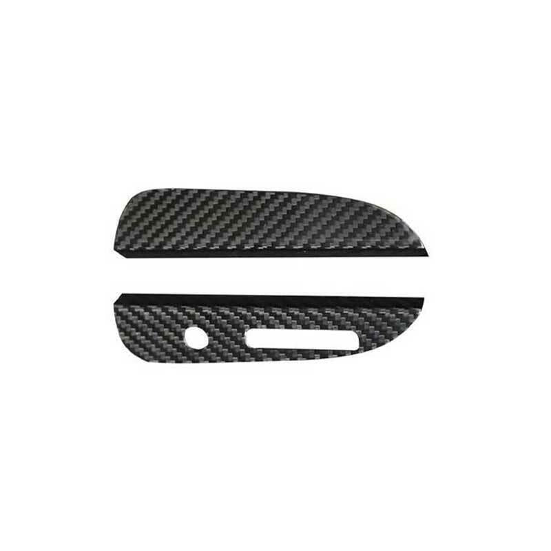 for Ford for Mustang 2015-2022 Dry Carbon Fiber Middle Console Gear Shift Stickers