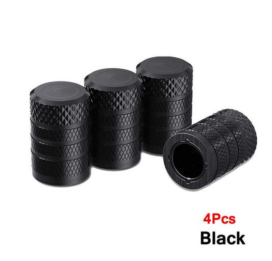 4-piece car tire valve cover rod air dust cover dice gray suitable for Nissan