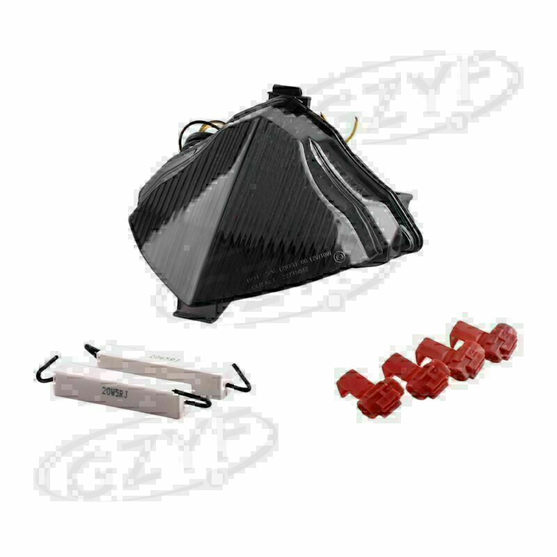 Smoke LED Rear Brake Tail Light Turn Signal Lamp for YAMAHA YZF R1 2004-2006