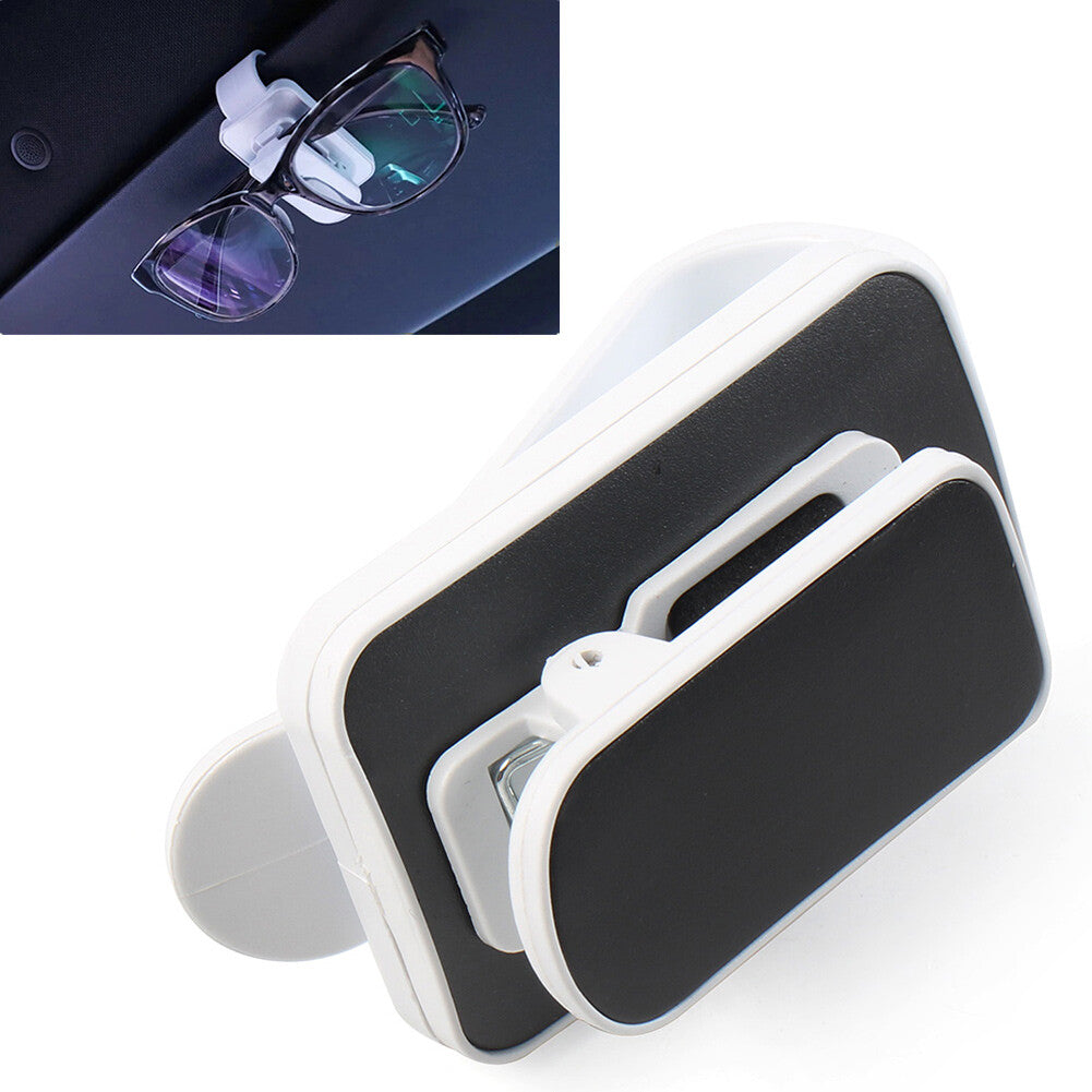 Universal Sun Visor Clip Holder Fit Reading Glasses Sunglasses Eyeglass Cards
