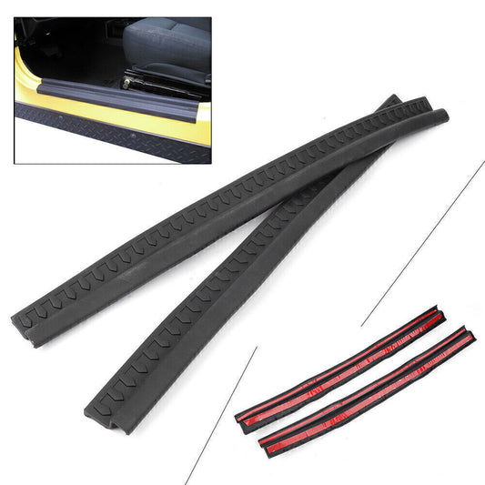 Door Entry Guards Sills Decoration for 1997 -2006 for Jeep for Wrangler TJ LJ Black Pair