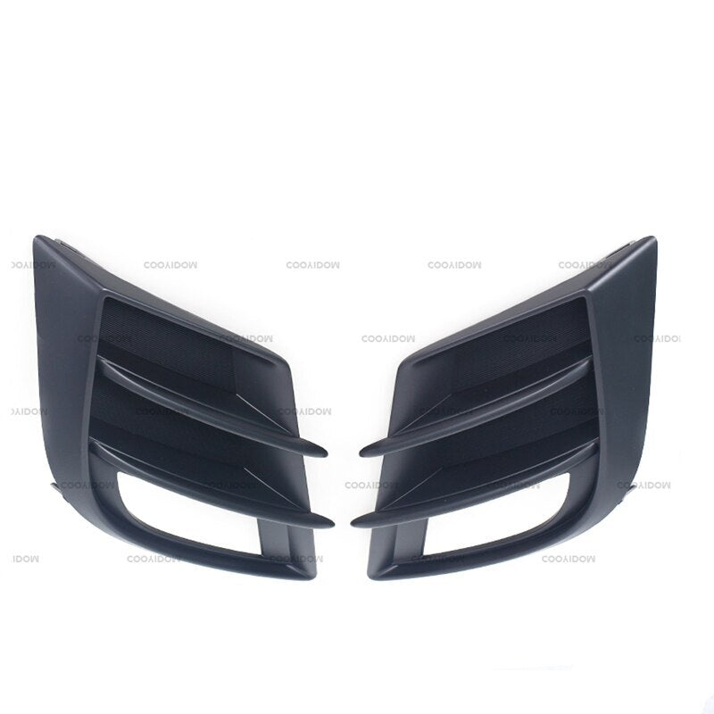 Pair headlights Front Bumper Fog Light Cover for Mazda 3 2009-2013 M3 BL BK