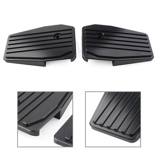 CNC Folding Foot Pegs Rest Pedal Pad Fit for Honda Rebel 500 CMX500 CMX300 Black