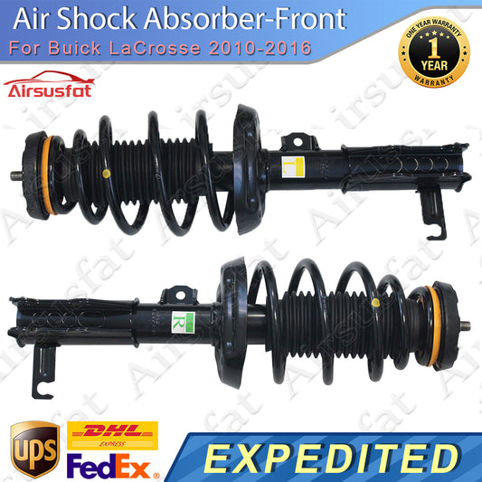 2x Front LeftRight Shock Assembly without Electric for Buick LaCrosse 2010-2016