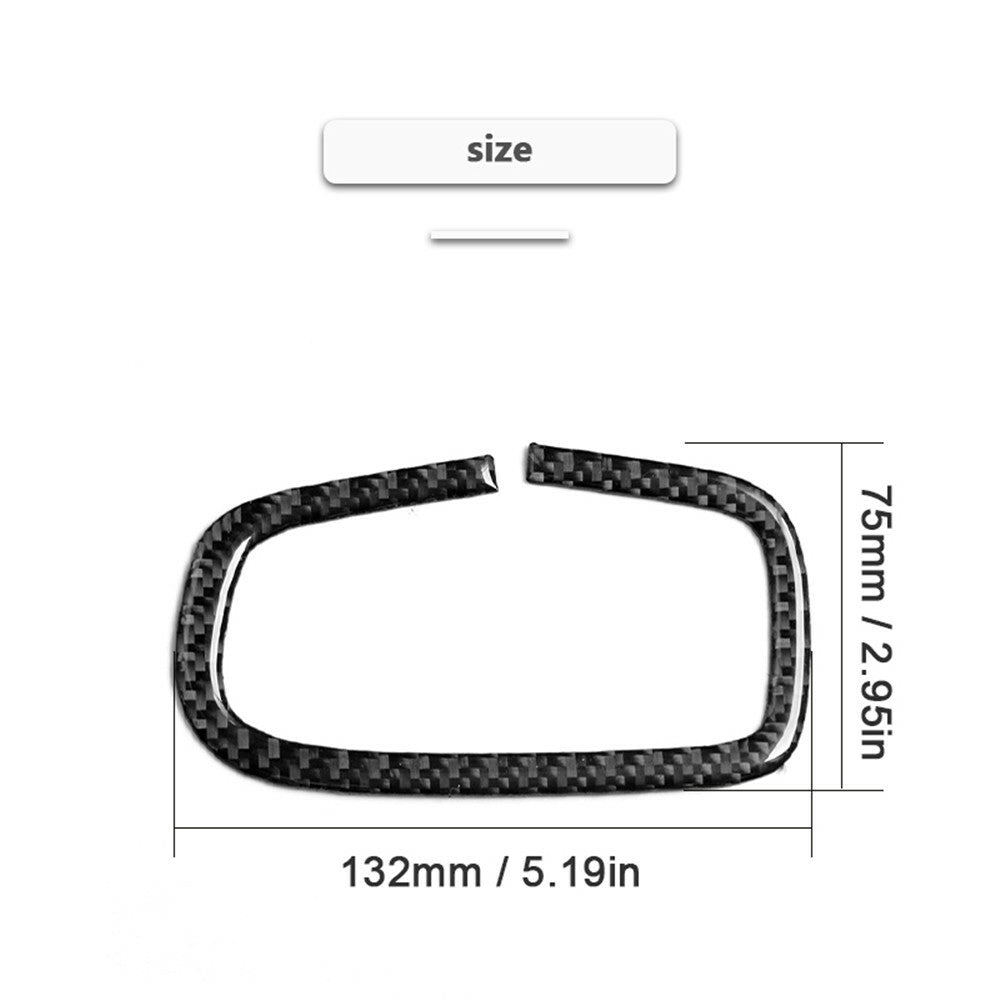 Carbon Fiber Driver Door Handle Cover Trim for Suzuki Grand Vitara 2006-2013