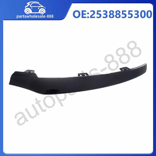 Left Driver LH front bumper lip black trim suitable for 2017 - 2019 for Mercedes X253 GLC