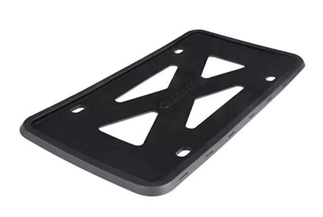 Car license plate frame cover cap, trunk black silicone, suitable for Subaru