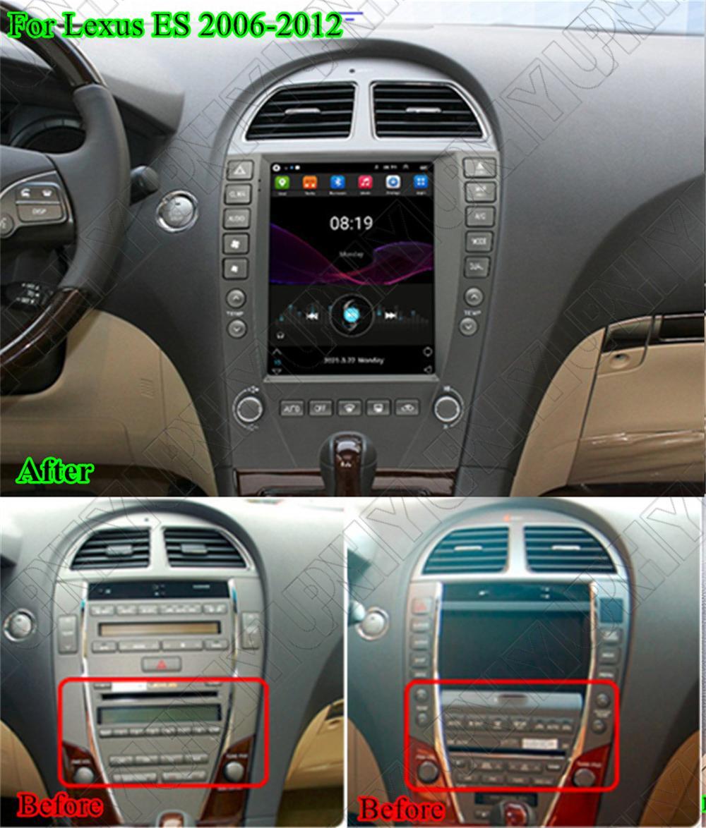 9.7 For 2006-12 for Lexus ES330 ES350 Carplay 4+32GB Stereo Radio GPS Nav FM Player