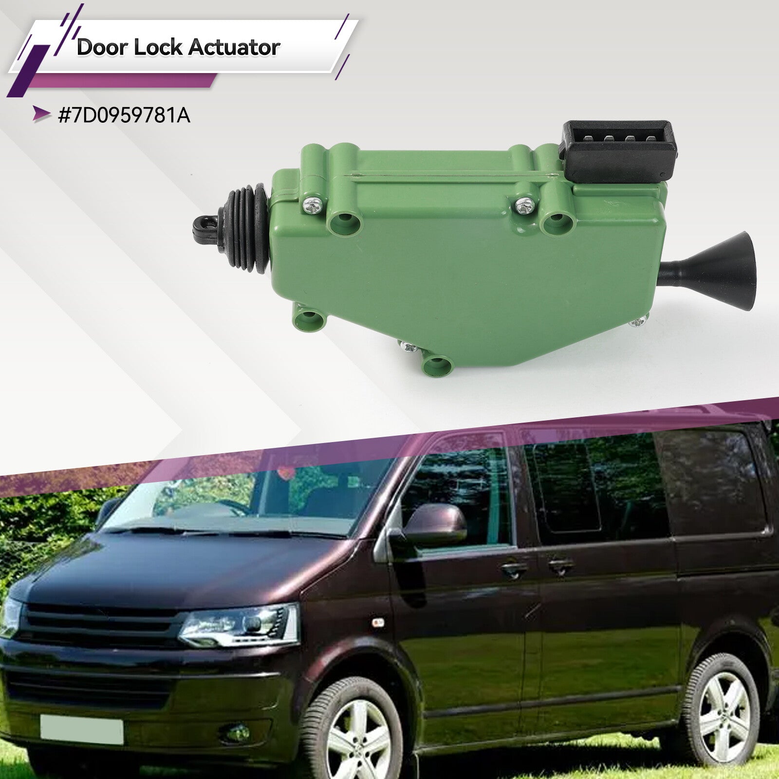 Actuator central locking central locking for VW Transporter III IV T3 T4 bus box new
