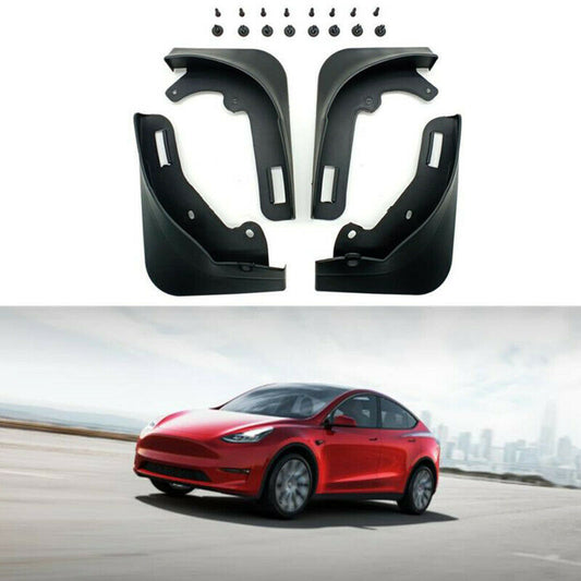 Car Mud flaps Mudguards Wheel Fenders Splash Guards for Tesla for Model Y 2020-2023