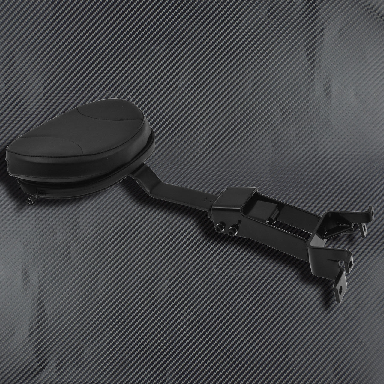 Adjustable Drive Backrest w/ Mounting Kit Fit For Indian Models 2014-2018 Black