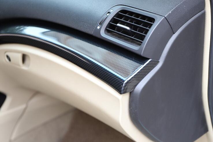Carbon Fiber ABS Interior Full Set Decor Trim Panel Cover for Acura TSX 2009-14