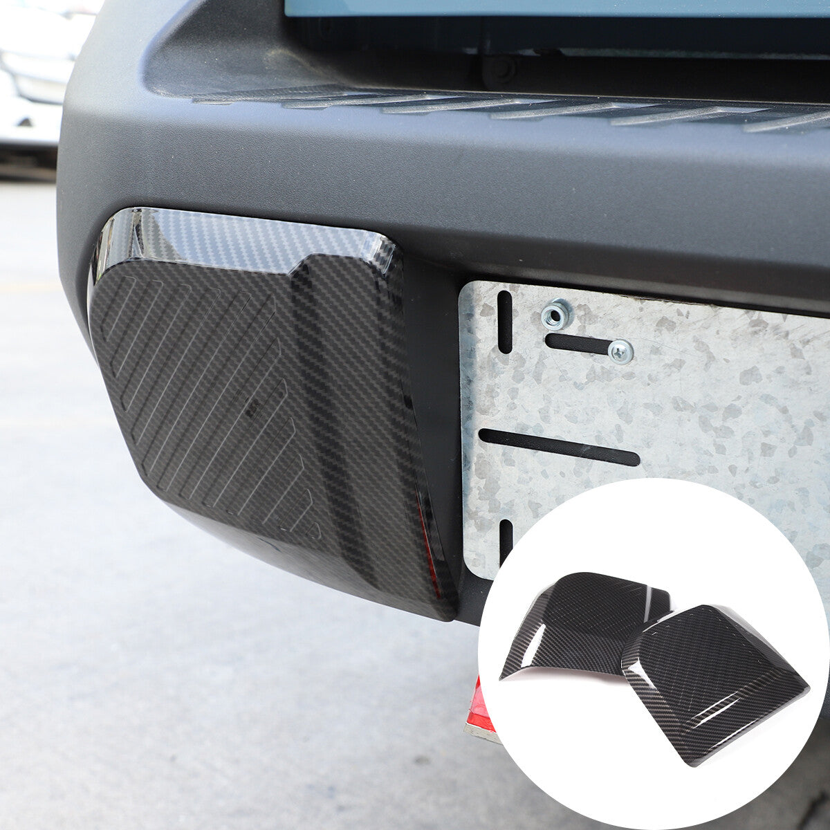 ABS black armrest storage box organizer tray suitable for Toyota Land Patrol LC250 2024+