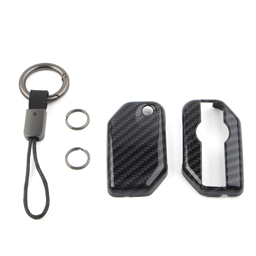 Key Chain Procter Cover Fob Carbon Fiber for BMW F750GS F850GS R1200GS R1250GS