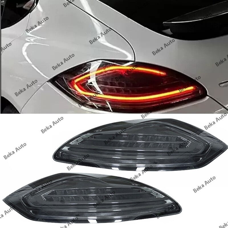 Applicable to 2010-2013 for Porsche for Panamera 970.1 Smoke Black LED Taillights (Assy Refit)