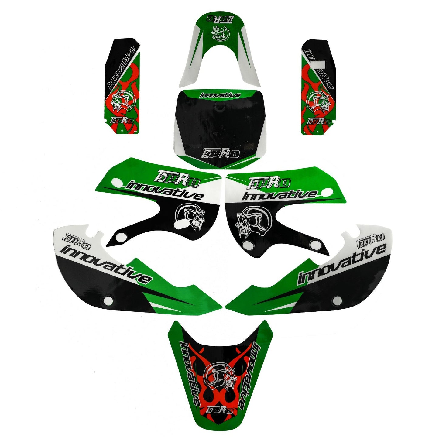 KX65 KLX 110 Graphic Kit for Kawasaki KLX110 MOTOCROSS DIRT Bike MX Decals