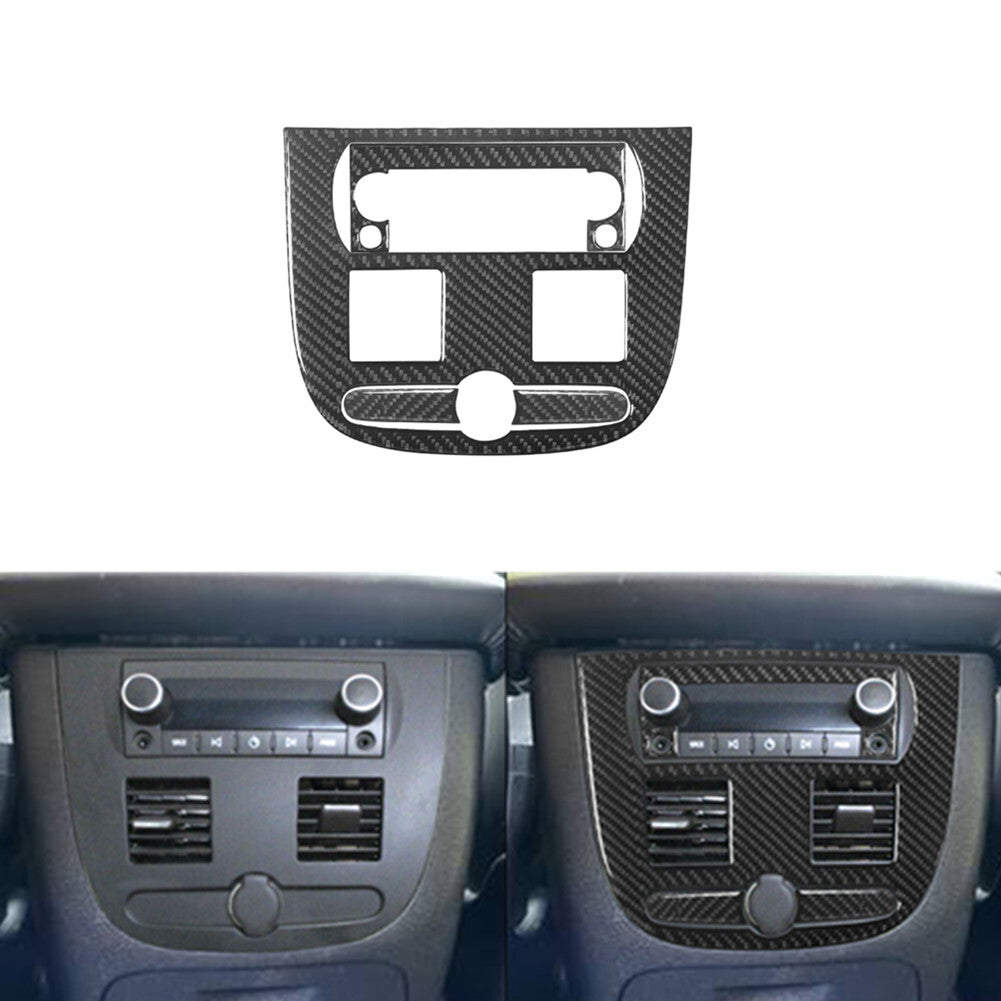 Carbon Fiber Rear Audio Outer Frame For Silverado/tahoe/ for sierra 2007-2014 Type C