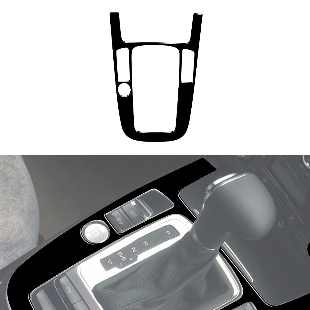 Gloss Black Gear Shift Frame Trim Cover Decoration or for Audi Q5 2009-2017