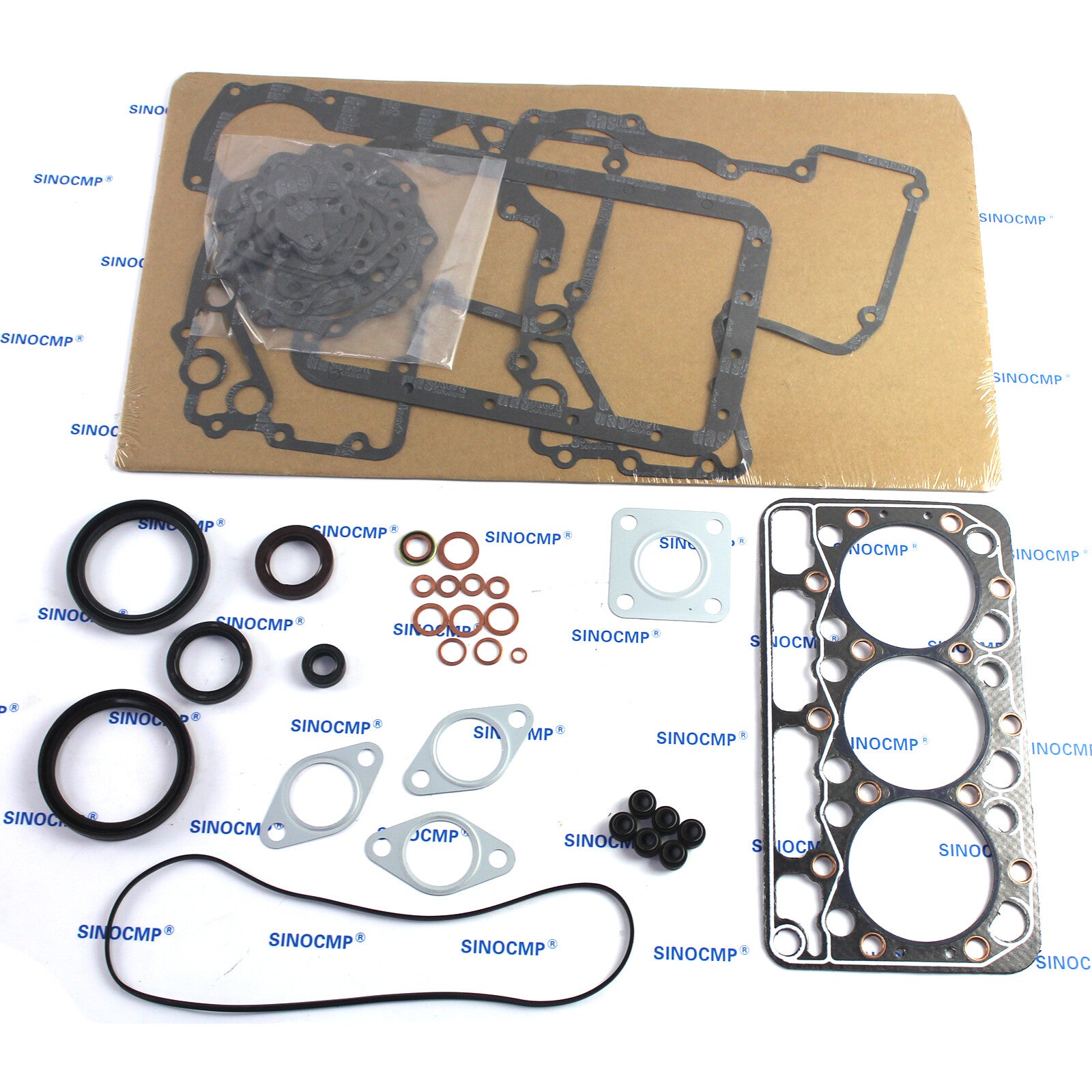 D950 D950B D950SB D950-FM Engine Full Gasket Kit For Kubota B7200D B8200HST KH61