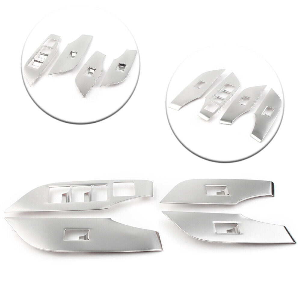 Interior Window Lift Panel Switch Cover Trim Fit for Toyota RAV4 2019-2024 Left Hand