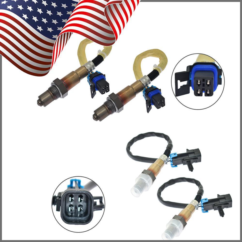 4PCS Oxygen O2 Sensor o2 12 For 2011 for Cadillac CTS V6 3.6L Upstream Downstream