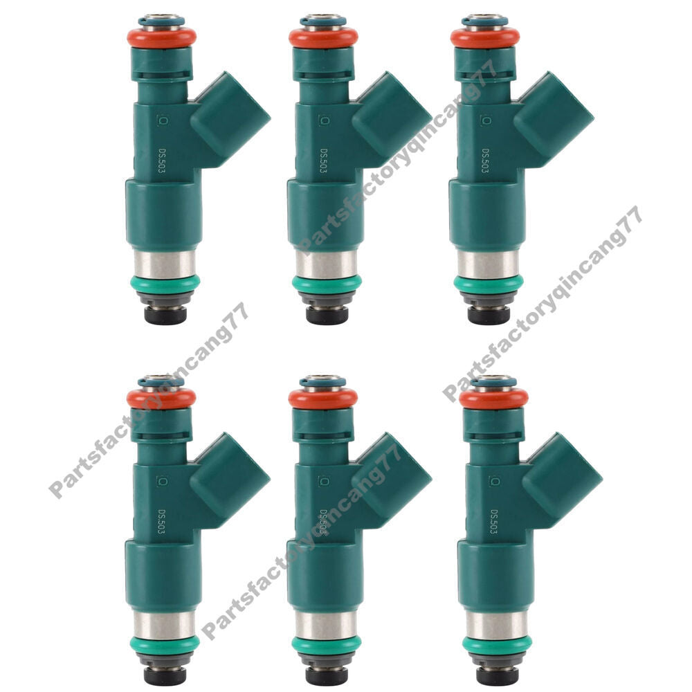 6Pcs Fuel injectors Fit for Volvo XC60 XC70 XC90 S80 3.2L Replace 30777501
