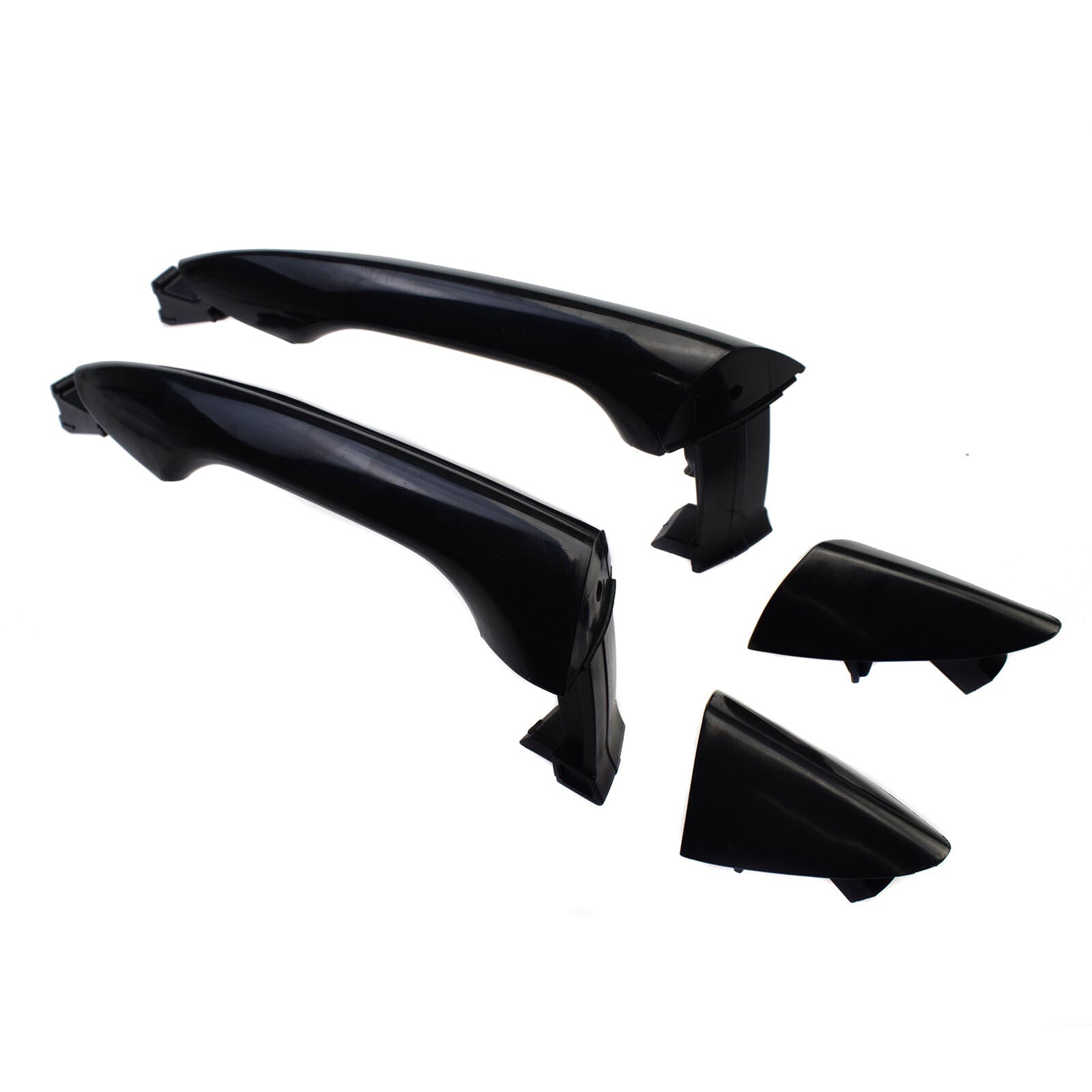 Two-piece set of left and right exterior door handles suitable for Hyundai for Elantra 2011-2016.