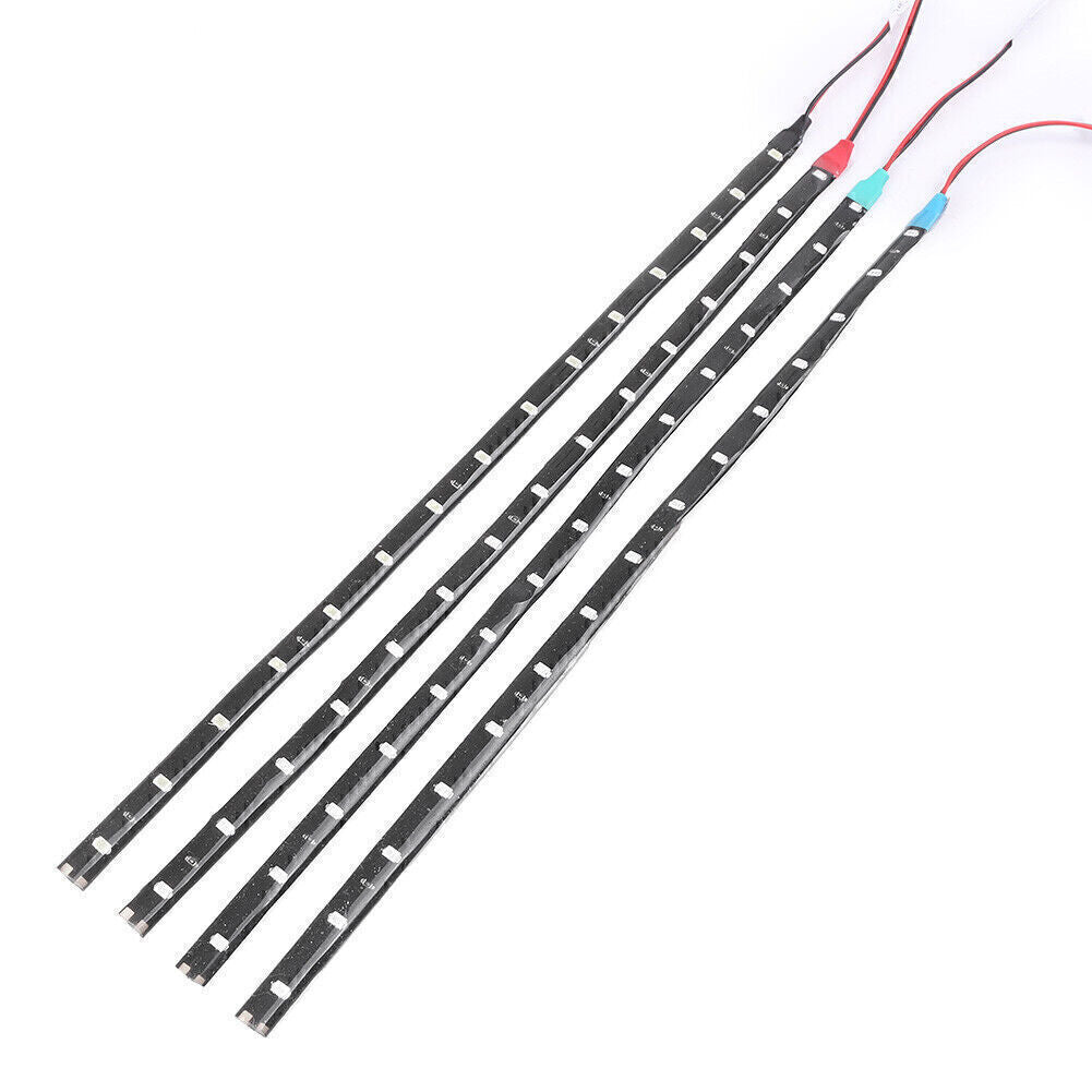 30cm/11.81  LED Car Flexible Light Strip fit Car Trucks Motor Grill 12V Blue
