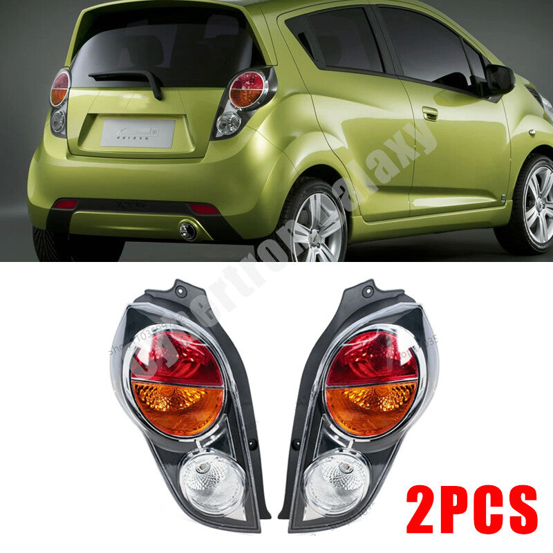 2-pack for Chevrolet Spark 2010-2015 rear taillight turn signal backlight signal