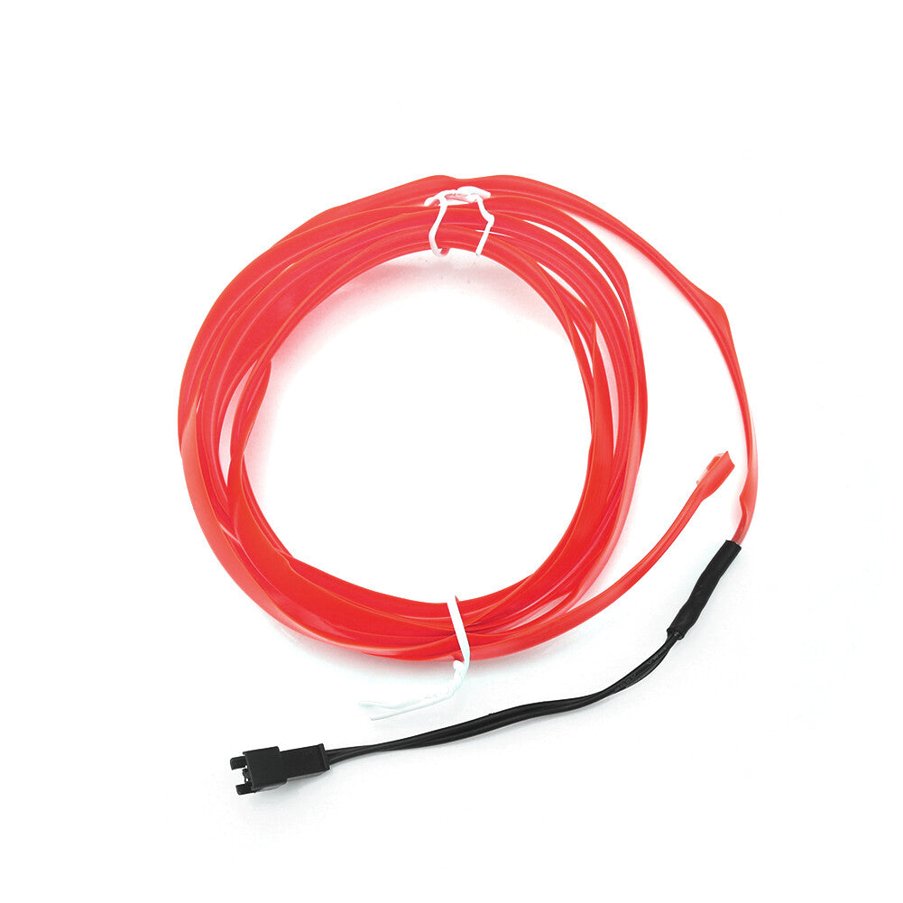Interior Atmosphere LED Light Strip Wire Lamp Decor Accessories Red 2M 12V