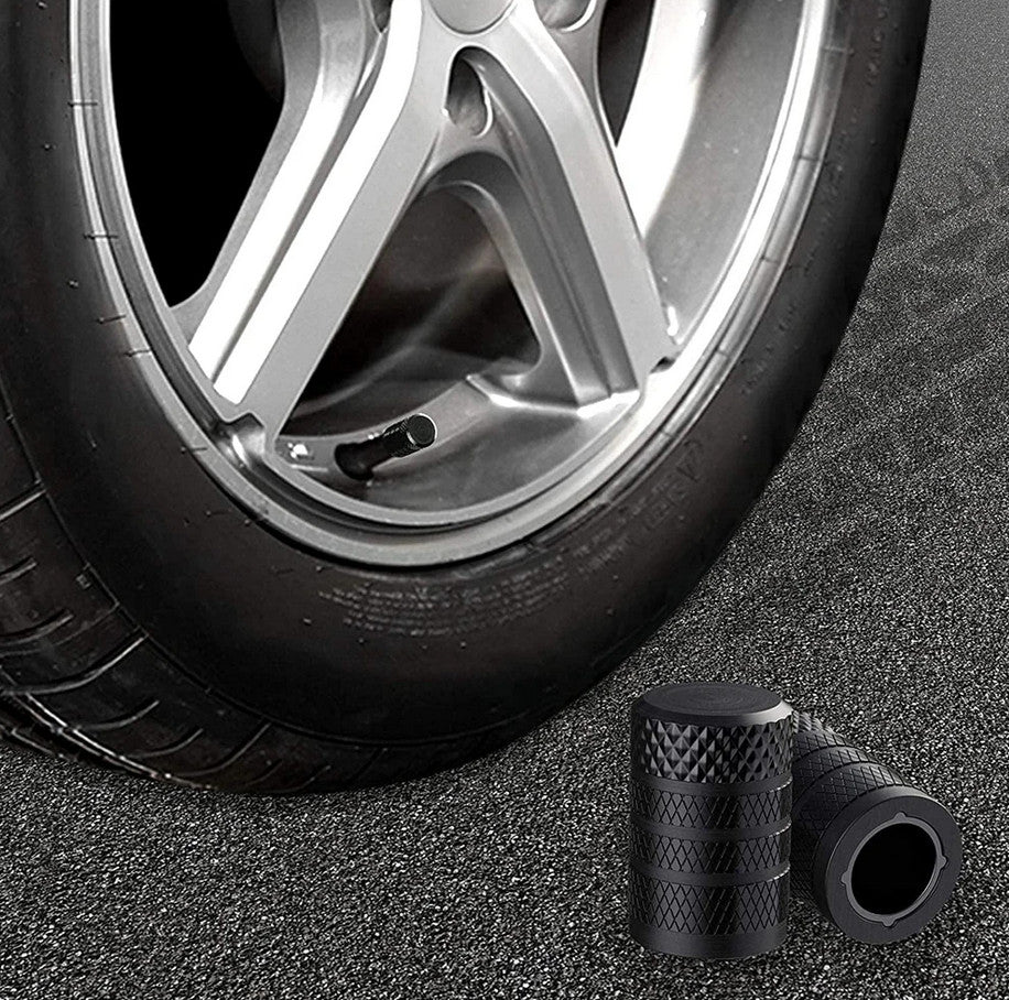 4-piece car tire valve cover rod air dust cover dice silver for Honda for Suzuki