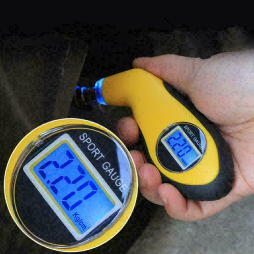 Digital tire pressure gauge LCD electronic automotive testing tool  for ford