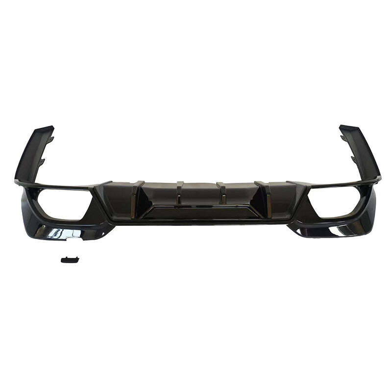 REAR DIFFUSER W/ CORNER SPATS FOR 19-22 for BMW G20 330i M340i CTM STYLE GLOSS BLACK