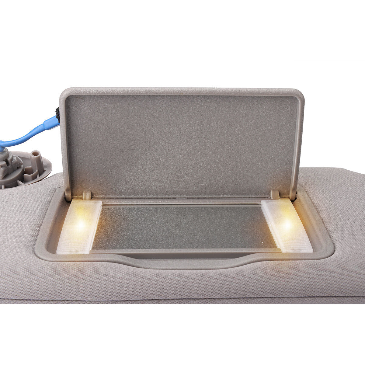 Left Driver Side Illuminated Sun Visor with Makeup Mirror for Honda CRV Turbo