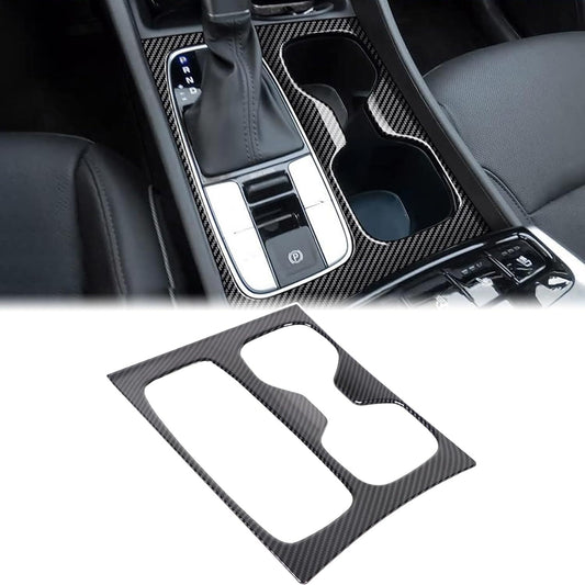 Carbon Fiber Color For 2022-2025 for Hyundai for Tucson Gear Shift Cover Trim? Accessory
