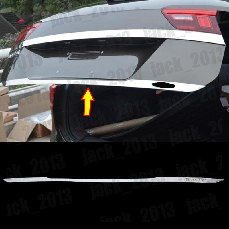 for Volkswagen for Tiguan 2017-2022 Steel REAR TRUNK TAIL GATE DOOR LID COVER Trim