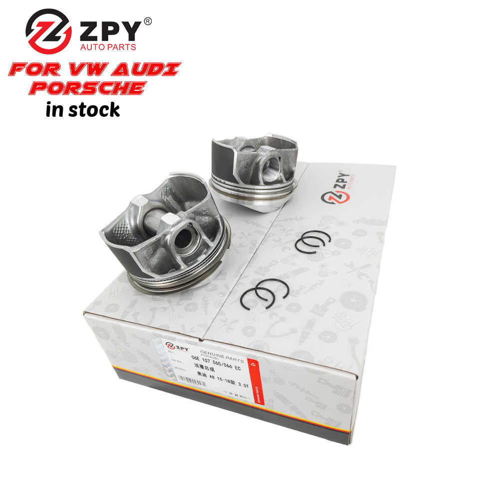 ZPY Stock car manufacture STD ring piston set custom 83mm engine piston for audi