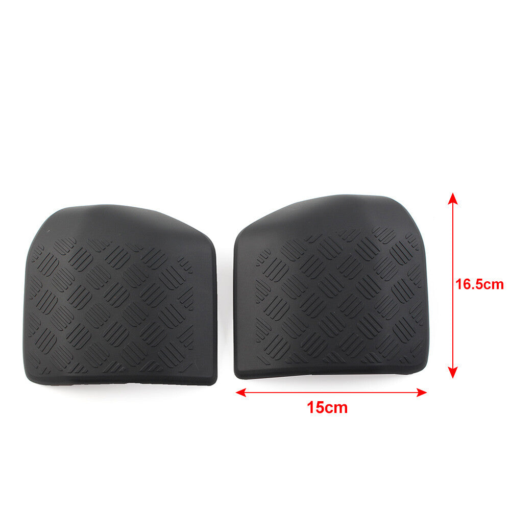 2 Pcs Exterior Rear View Mirror Cover Trim Fits for Land Rover for Defender 90 110 20-23