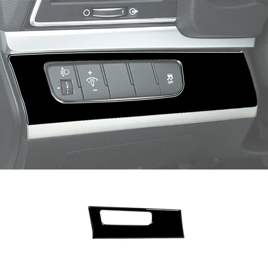 Piano Black Interior Headlight Control Cover Trim for Hyundai for Elantra 2016-2018
