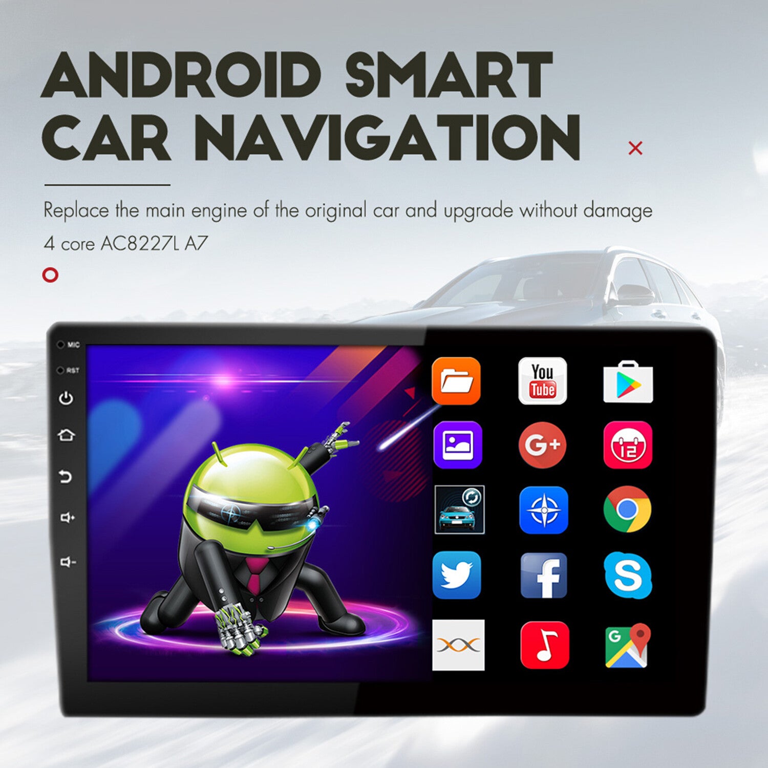 Car Stereo Radio Suitable for Ford F-150 2009-2014 RDS GPS Navi Android 12 Set