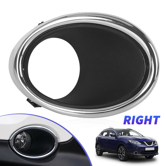 Front Right Fog Light Lamp Cover Trim Bezel Fit for Nissan Qashqai J11 2014-2017