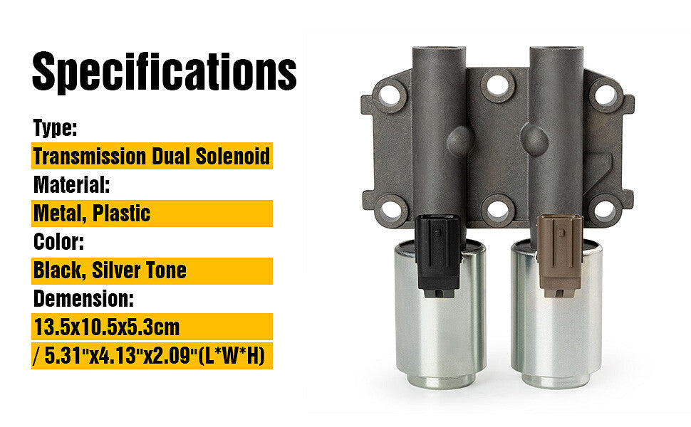for HONDA ACCORD 2003-07 CR-V 2002-11 ELEMENT 2004-08 Trans Dual Linear Solenoid