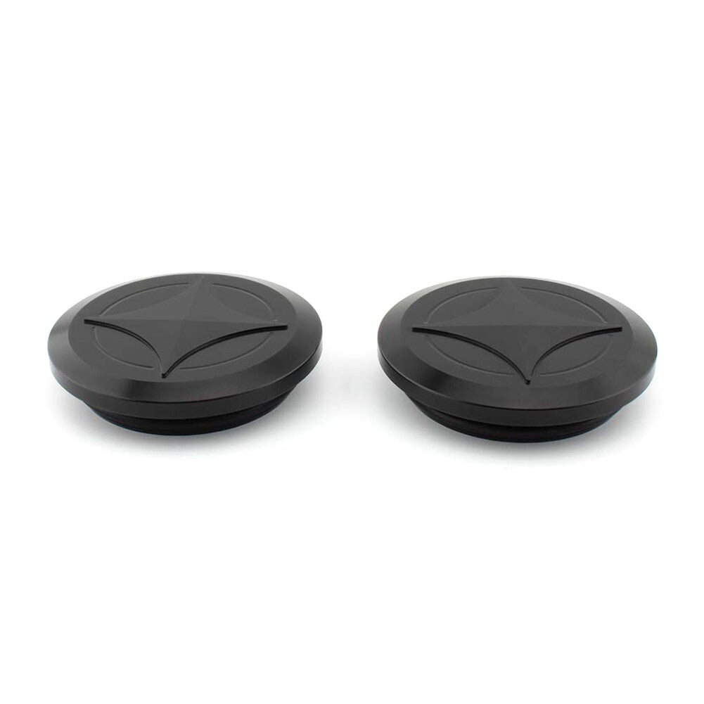 Aluminum Frame Hole Plug Cap Cover for Honda GB350 NC59 CB350 2021-22 Black
