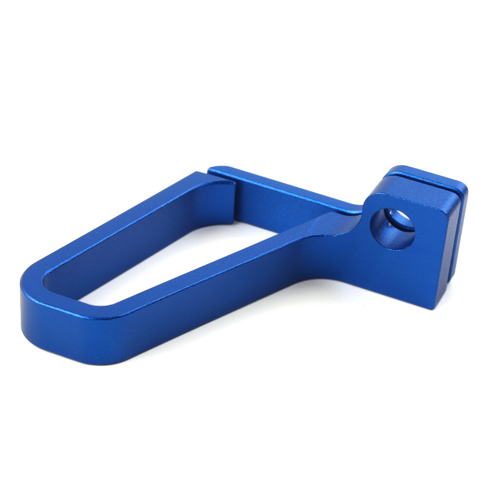 Blue CNC Brake Line Hose Clamp Cable Guide for Yamaha YZ125/250 04-20 YZ250X