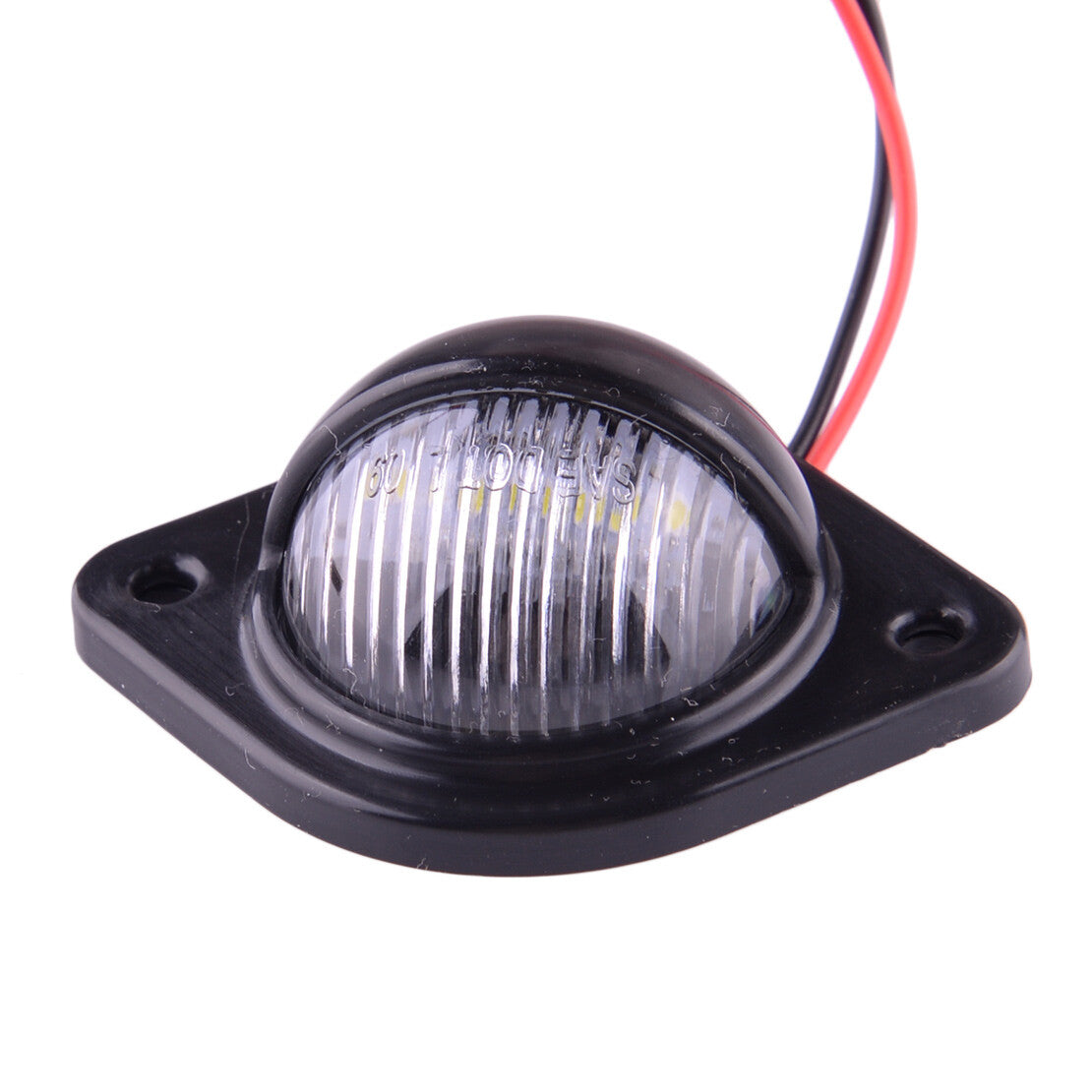 Pair Universal Car Truck LED License Plate Light Rear Bumper Tag Assembly Lamp