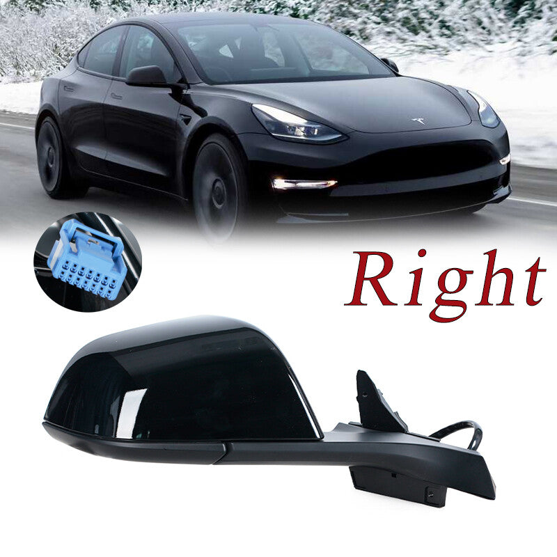 RH Rear View Reversing Mirror Assembly for Tesla Model 3 2017-20 1592032-00-E